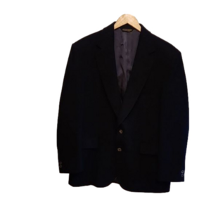 Embassy Square vintage union made navy camel hair blazer